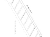 Thang cáp W500 H100